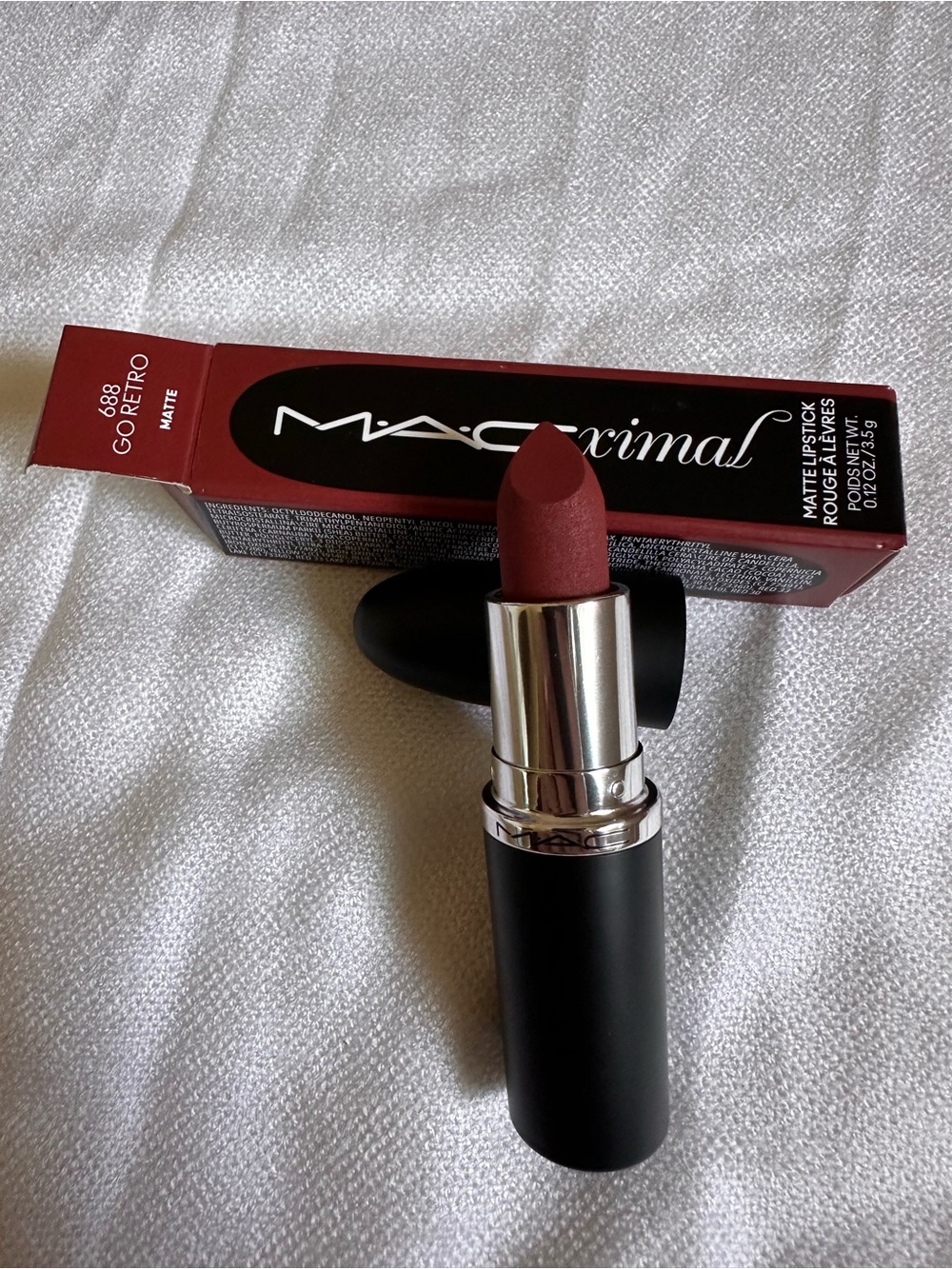 MAC Cosmetics MACximal matte lipstick - 688 Go Retro